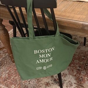 SEZANE Boston Canvas Tote Limited Edition
